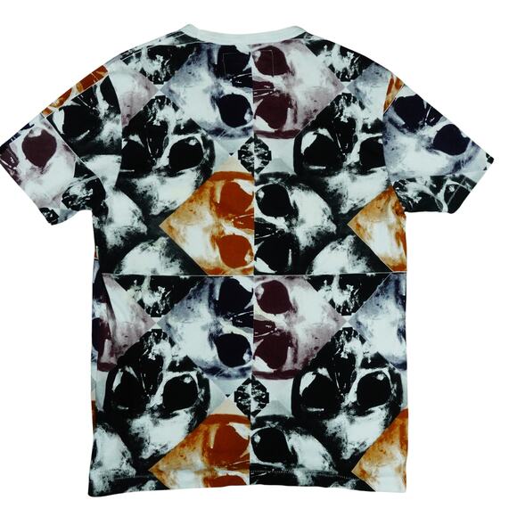 True Religion World Tour Skulls Kaleidoscope Graphic T-Shirt Mens Medium - Picture 6 of 6